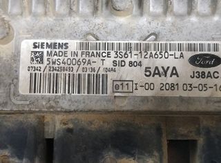 Centralita motor 3s6112a650la ford fiesta 449796