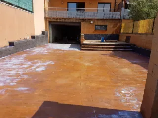 Hormigón impreso y vertical impreso Presupuesto si