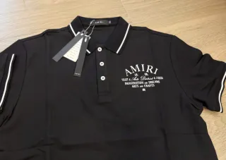 Polo Amiri Negro Talla M