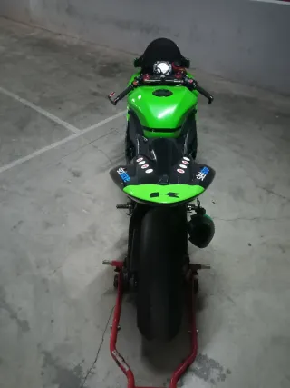 Kawasaki Zx10R Circuito Verde
