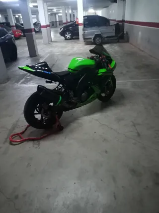 Kawasaki Zx10R Circuito Verde