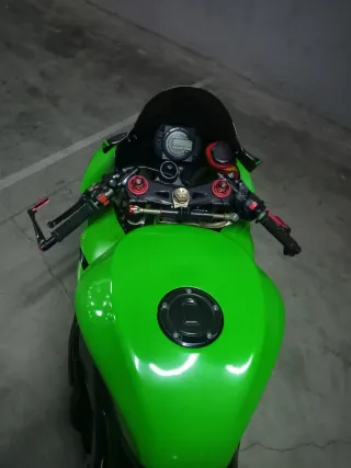 Kawasaki Zx10R Circuito Verde