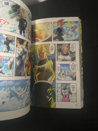 Dragón ball super: Broly manga a color