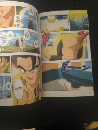 Dragón ball super: Broly manga a color