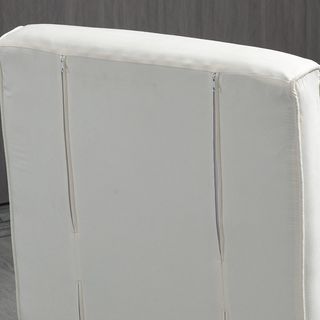 Sillón Cama Individual 3 en 1 Con Respaldo Reclinable En 5 Niveles Y Cojín, Sofá Cama Individual Plegable para Sala de Estar y Salón en Cuero Suede y Acero, 65X69X80 Cm, Crema