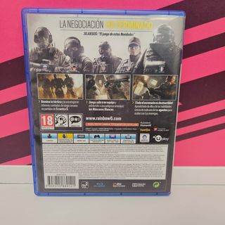Videojuego PS4 Tom Clancy`s Rainbow Six Siege