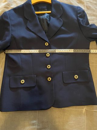 Chaqueta americana azul marino mujer talla 46