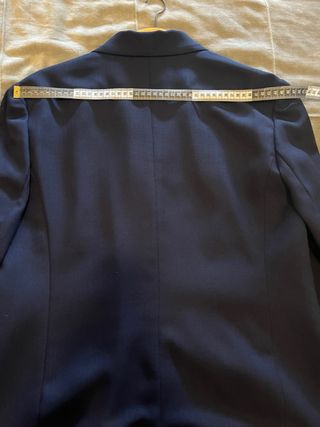 Chaqueta americana azul marino mujer talla 46