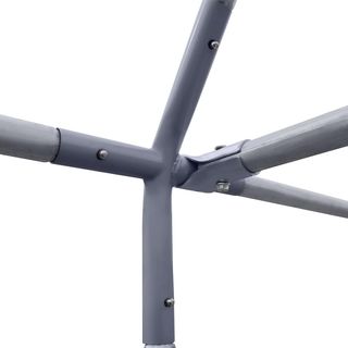 Recinto para Gallinas Con Tela De Cubierta, Gallinero para Gallinas Con Cerradura de Acero, 280X190X195 Cm