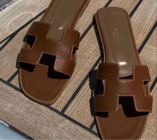 Sandalias Hermès Marrones