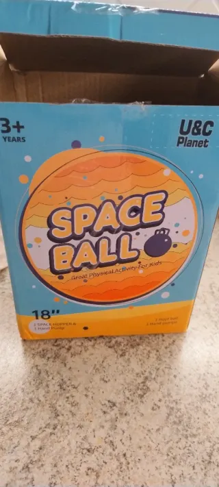 Palla rimbalzante per bambini con dinosauro