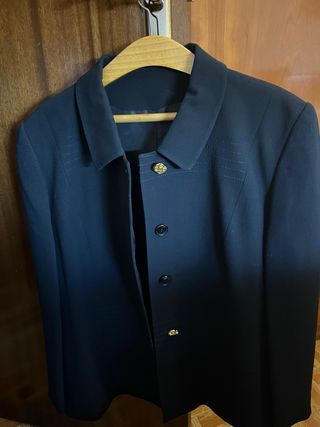 Chaqueta vestir Mujer Talla 48 Negra