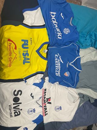 Lote Camisetas Futbol Joma Futsal