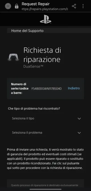 DualSense PS5 V5 GARANZIA SONY
