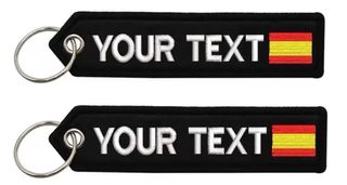 Llavero Personalizado BORDADO.