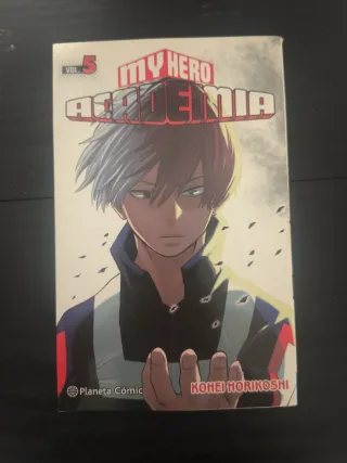 My Hero academia, tomos 1,3,4,5 y 6