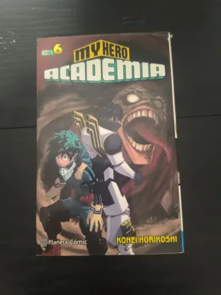 My Hero academia, tomos 1,3,4,5 y 6