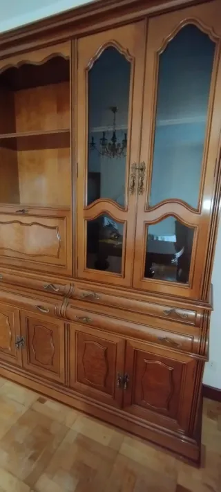 Mueble salón madera maciza