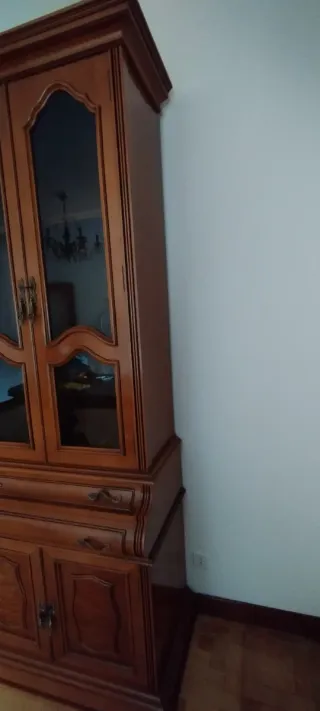 Mueble salón madera maciza