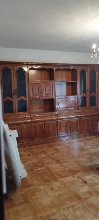 Mueble salón madera maciza