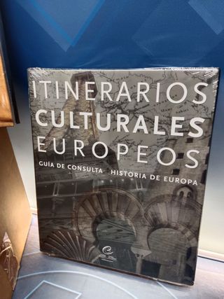 nuevo precintado, ITINERARIOS CULTURALES EUROPEOS. LAS GRANDES RUTAS DE EUROPA. 6 VOL. + 15 DVD