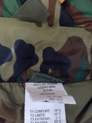 Saco de dormir con estampado (Altus 800S)