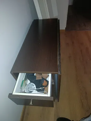 Mesa comedor plegable alas abatibles