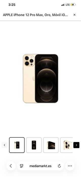 iPhone 12 Pro Max 256gb Oro