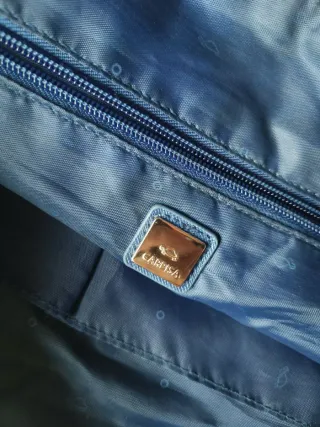 Borsa tote blu navy CARPISA capiente