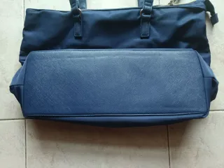Borsa tote blu navy CARPISA capiente