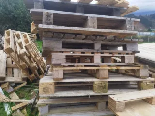 Palets de madera usados