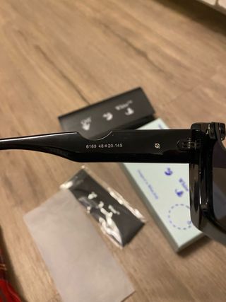 Gafas de Sol Off-White Negras