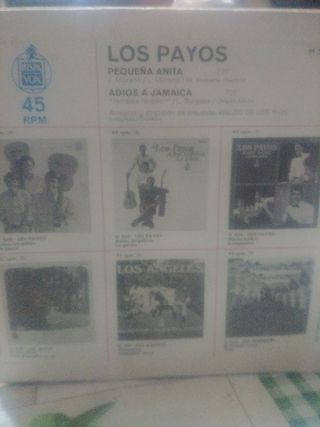 Vinilo Peret Amina Los Payos precio por lote de 3
