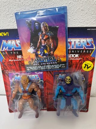MOTU MASTERS DEL UNIVERSO HE-MAN + SKELETOR NUEVOS