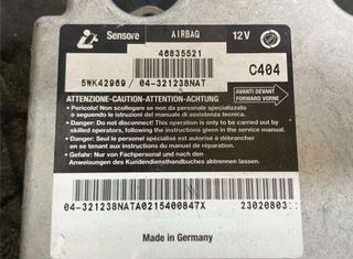 60139 46835521 centralita airbag fiat stilo (192)