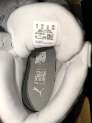 Tênis Puma Caven 2.0 Mid Branco-Prateado