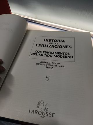 HISTORIA DE LAS CIVILIZACIONES, LAROUSSE PLANETA, completa, 10 tomos, 1997
