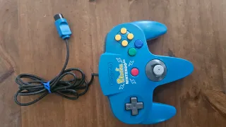 Controller Nintendo 64 Pikachu Blu