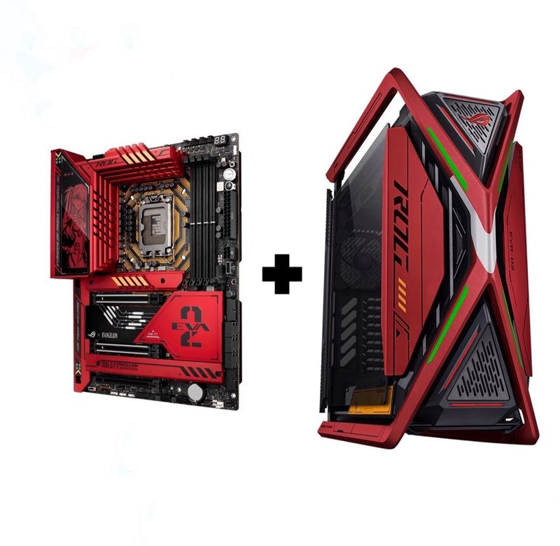 Placa Base Asus ROG + Caja PC EVA 02