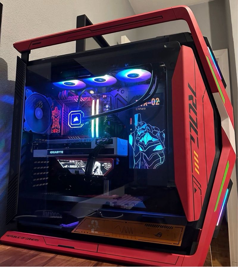 Placa Base Asus ROG + Caja PC EVA 02 afbeelding 2