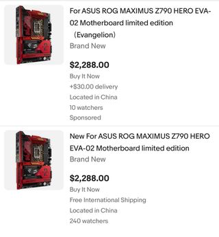 Placa Base Asus ROG + Caja PC EVA 02