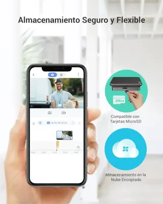 Mirilla digital de puerta con pantalla táctil