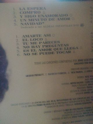 Vinilo Perales La Espera