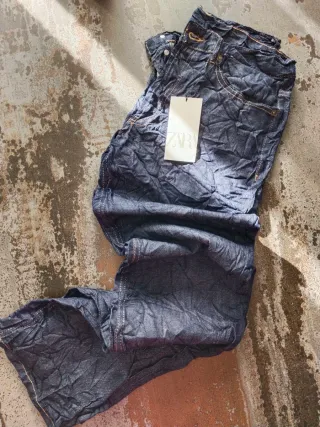 Vaqueros / Tejanos Zara - Efecto arrugado