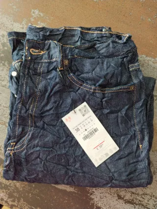 Vaqueros / Tejanos Zara - Efecto arrugado