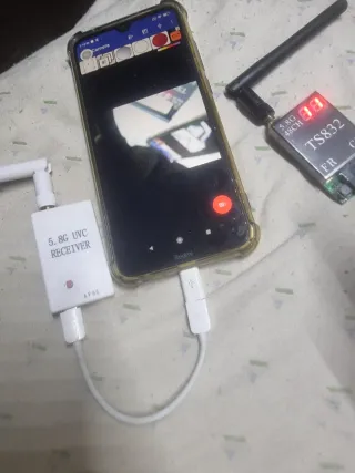 FPV 5.8G 48CH Cámara emisor y receptor