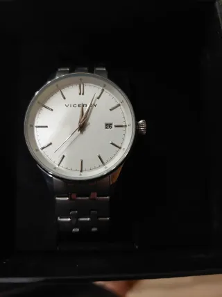 Reloj Viceroy Caballero Plata y Blanco