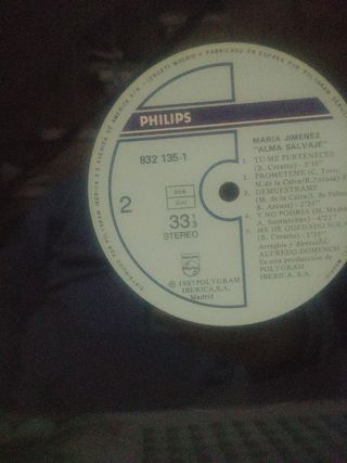 Vinilo Maria jimenez alma salvaje