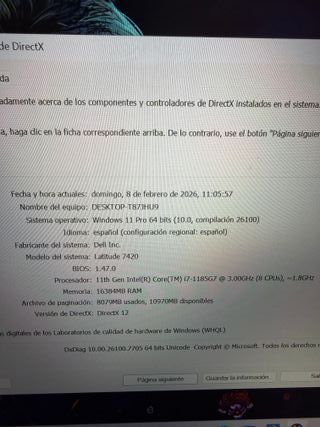 Portatil Dell Latitude 7420 | i7 11th