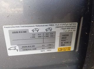 468640 refuerzo paragolpes trasero peugeot 3008